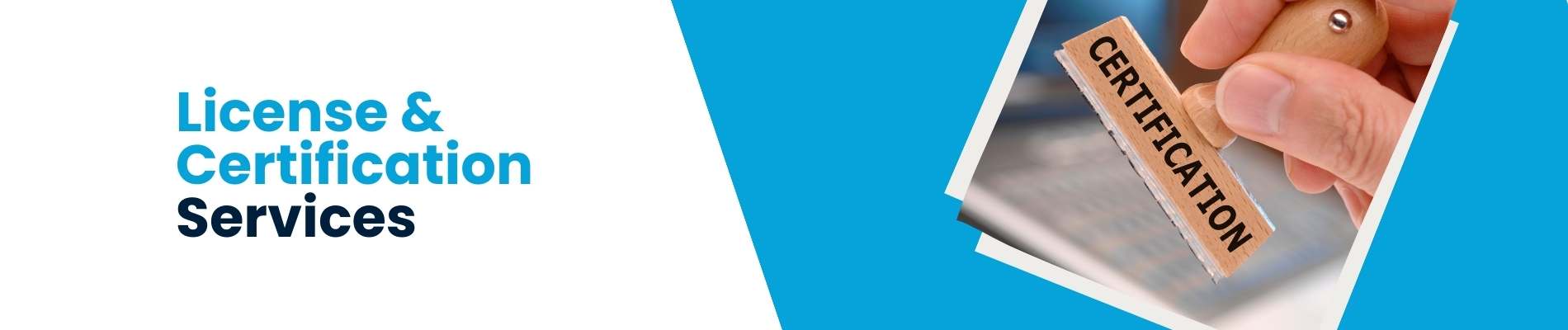 Certification and License Banner